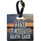Hunting / Fishing Quotes and Sayings Personalized Square Luggage Tag