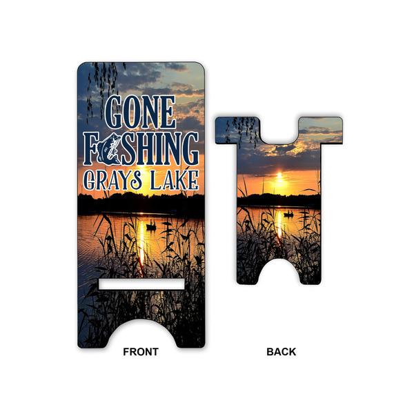 Hunting / Fishing Quotes and Sayings Phone Stand - Front & Back
