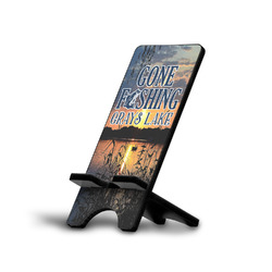 Gone Fishing Cell Phone Stand (Large) (Personalized)