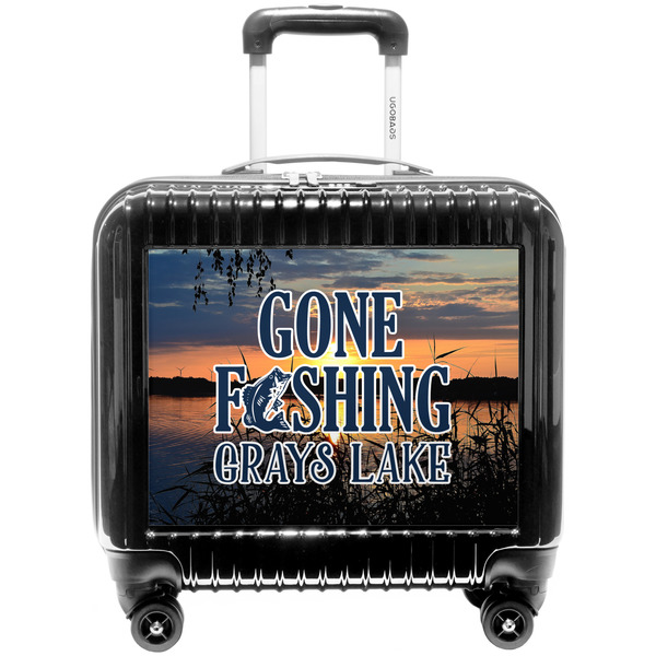 Custom Gone Fishing Pilot / Flight Suitcase (Personalized)