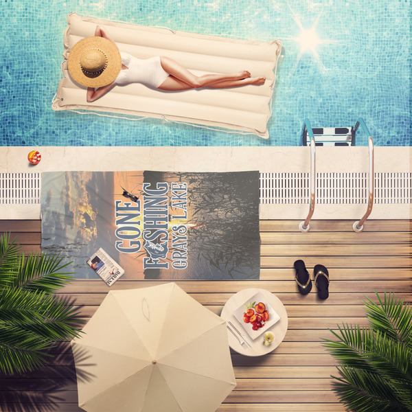 Hunting / Fishing Quotes and Sayings Pool Towel Lifestyle