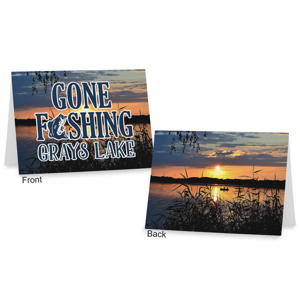 Hunting / Fishing Quotes and Sayings Postcard - Front and Back