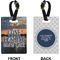 Hunting / Fishing Quotes and Sayings Rectangle Luggage Tag (Front + Back)