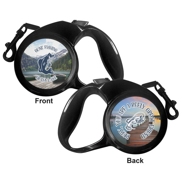 Hunting / Fishing Quotes and Sayings Retractable Dog Leash - Medium Large - Apvl