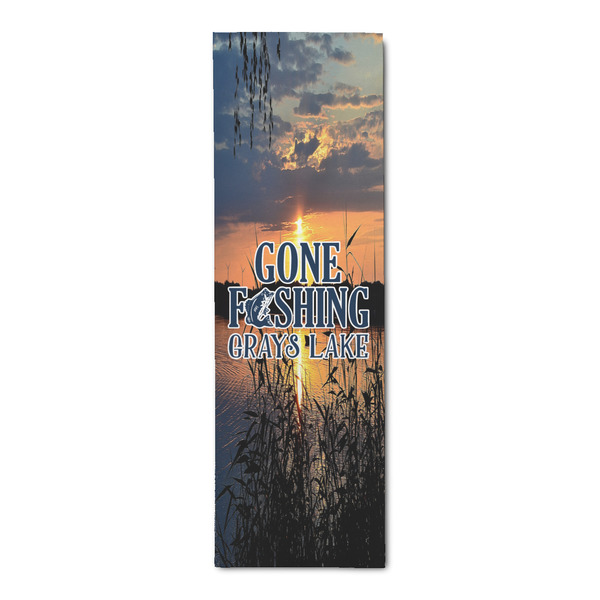 Custom Gone Fishing Runner Rug - 2.5'x8' w/ Name or Text