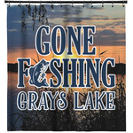 Gone Fishing Shower Curtain (Personalized)