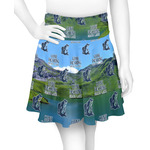 Gone Fishing Skater Skirt - X Small (Personalized)