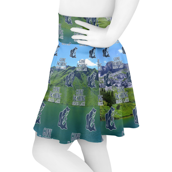 Hunting / Fishing Quotes and Sayings Skater Skirt - Side