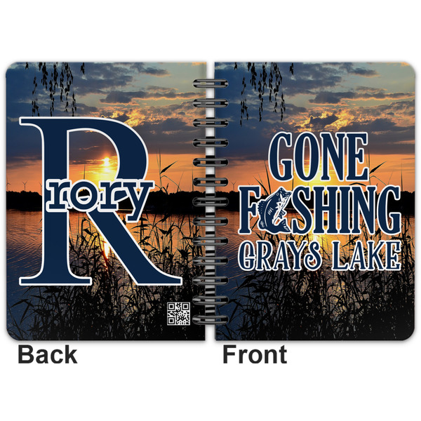 Hunting / Fishing Quotes and Sayings Spiral Journal 5 x 7 - Apvl