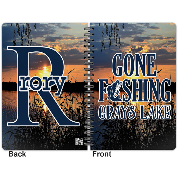 Hunting / Fishing Quotes and Sayings Spiral Journal 7 x 10 - Apvl