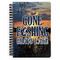 Gone Fishing Spiral Notebook - 7x10 (Personalized)