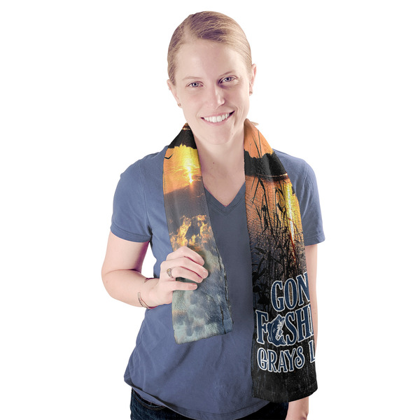 Hunting / Fishing Quotes and Sayings Sport Towel - Exercise use - Model