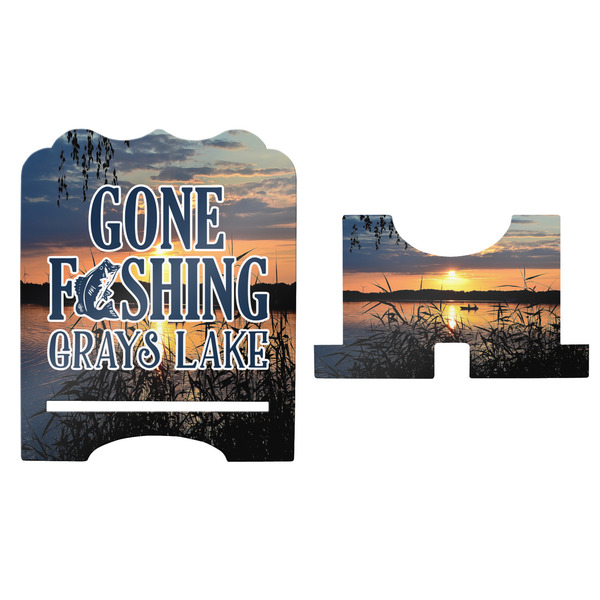 Hunting / Fishing Quotes and Sayings Stylized Tablet Stand - Apvl