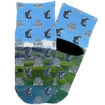 Gone Fishing Toddler Ankle Socks (Personalized)