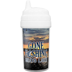 Gone Fishing Toddler Sippy Cup (Personalized)