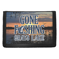 Gone Fishing Trifold Wallet (Personalized)