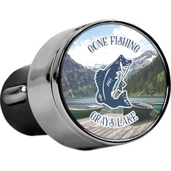 Gone Fishing USB Car Charger (Personalized)