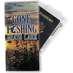 Gone Fishing Travel Document Holder
