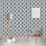 Gone Fishing Wallpaper & Surface Covering (Water Activated - Removable)