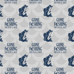 Gone Fishing Wallpaper & Surface Covering (Water Activated 24"x 24" Sample)