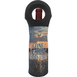Gone Fishing Wine Tote Bag (Personalized)