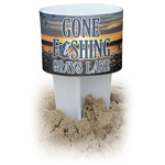 Gone Fishing Beach Spiker Drink Holder (Personalized)
