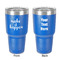 Inspirational Quotes and Sayings 30 oz Stainless Steel Tumbler - Royal Blue - Double-Sided