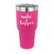 Inspirational Quotes and Sayings 30 oz Stainless Steel Ringneck Tumblers - Pink - FRONT