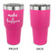 Inspirational Quotes and Sayings 30 oz Stainless Steel Ringneck Tumblers - Pink - Single Sided - APPROVAL