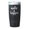 Inspirational Quotes and Sayings Black Polar Camel Tumbler - 20oz - Single Sided - Approval