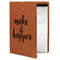 Inspirational Quotes and Sayings Leatherette Portfolio with Notepad - Small - Single Sided