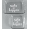 Inspirational Quotes and Sayings Glass Baking Dish Set - FRONT