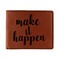Inspirational Quotes and Sayings Leatherette Bifold Wallet - Single Sided