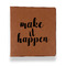 Inspirational Quotes and Sayings Leather Binder - 1" - Rawhide