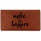Inspirational Quotes and Sayings Leather Checkbook Holder - Main