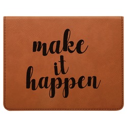 Inspirational Quotes and Sayings Leatherette 4-Piece Wine Tool Set