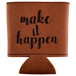 Inspirational Quotes and Sayings Leatherette Can Sleeve