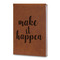 Inspirational Quotes and Sayings Leatherette Journal - Large - Double Sided