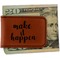 Inspirational Quotes and Sayings Leatherette Magnetic Money Clip - Front