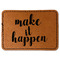 Inspirational Quotes and Sayings Leatherette Patches - Rectangle