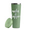 Inspirational Quotes and Sayings Light Green RTIC Everyday Tumbler - 28 oz. - Lid Off
