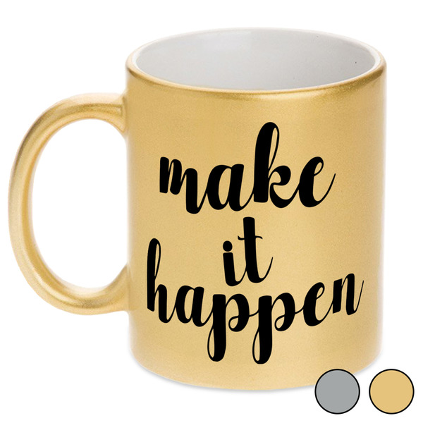 Inspirational Quotes and Sayings Metallic Mugs