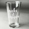 Inspirational Quotes and Sayings Pint Glass - Engraved