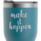 Inspirational Quotes and Sayings RTIC Tumbler - Dark Teal - Close Up