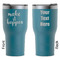 Inspirational Quotes and Sayings RTIC Tumbler - Dark Teal - Double Sided - Front & Back