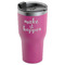 Inspirational Quotes and Sayings RTIC Tumbler - Magenta - Angled