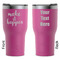 Inspirational Quotes and Sayings RTIC Tumbler - Magenta - Double Sided - Front & Back