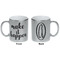 Inspirational Quotes and Sayings Silver Mug - Approval