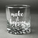 Inspirational Quotes and Sayings Whiskey Glass (Single)