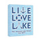 Live Love Lake 11x14 - Canvas Print - Angled View